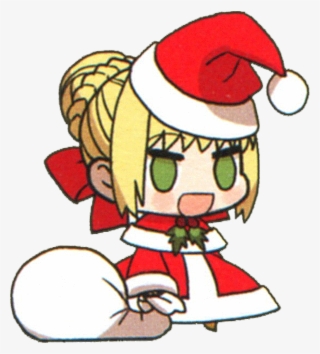 #padoru #padorupadoru #saber #anime #animegirl #fatestaynight - Padoru Padoru Gif
