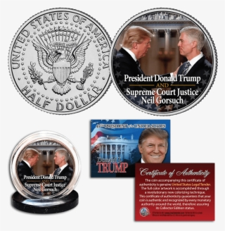1270 X 1270 Store - Trump Build The Wall Coin