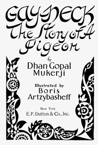 Publishers, New York - Calligraphy