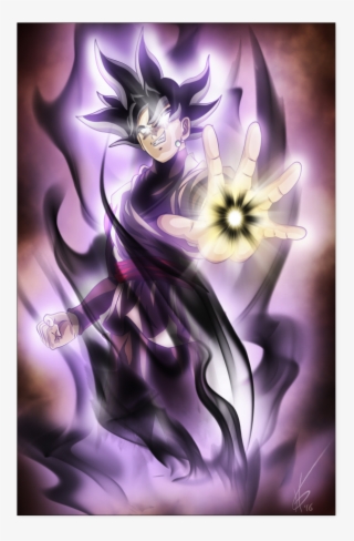 Goku Black Poster - Rwby X Dragon Ball