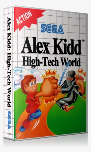 Alex Kidd High Tech World Eu Sega Master System Replacement - Alex Kidd High Tech World
