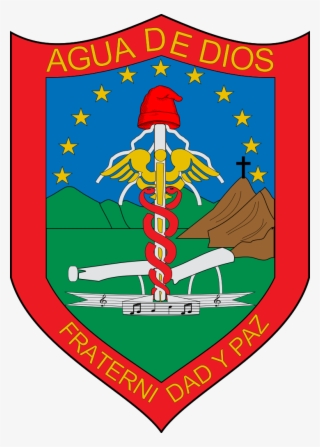 Escudo De Agua De Dios - Lambang Smpn 4 Martapura