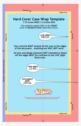 Kablam Comic Cover Template