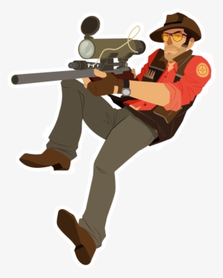 Uh, Yeah, I Am In Team Fortress Hell - Shoot Rifle