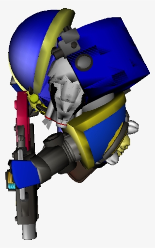 Chaos Terminator With Plasma Rifle - Dundjinni Marine Png