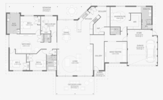 The Azalea Floorplan By Go Homes - Floor Plan