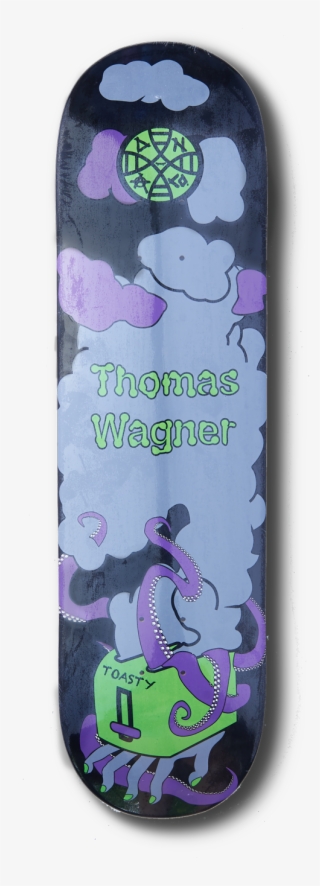 Toasty Thomas Wagner Signature Skateboard - Cartoon