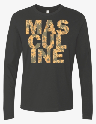 Masculine T-shirt - Long-sleeved T-shirt