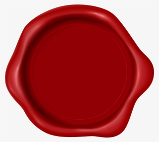 Wax Stamp Red Transparent Image