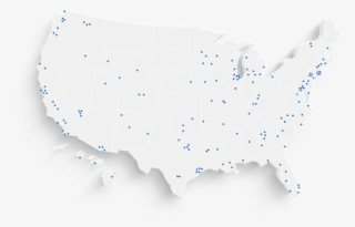 Map Of Brookfield Properties Retail Locations - Black Map Of Us
