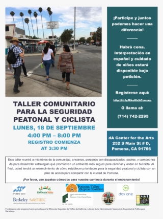 Pomona Cpbst Outreach Flyer Spanish - Seal Of Los Angeles County, California