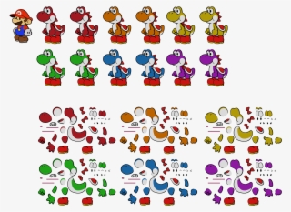 Mario Yoshi Sprite