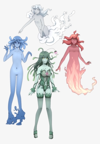 Collection Of Free Girl Human Download On - Anime Elemental Girls