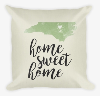 Home Sweet Home State And City Love Custom Square Throw - Cushion