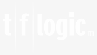 Tf Logic Logo Black And White - Nba Finals Logo White
