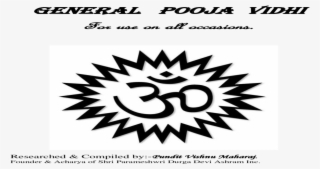 Shri Durga General Pooja Vidhi For Use On All Occasions - Oplossingsgericht Werken