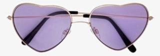 Purple Heart Glasses Png