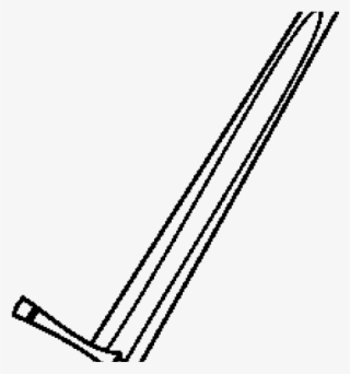 Drawn Katana Transparent - Line Art
