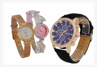 Buy 3 In 1 Bundle Offer, Sumax Dolphin Type Band Fancy - Analog Watch