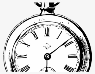Pocket Watch Clipart Pocket Clock - Simple Pocket Watch Tattoo