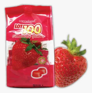 Strawberry Gummy - Lot 100 Gummy 150g