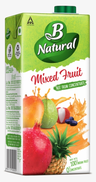 B Natural Mixed Fruit Drinks - Juicebox