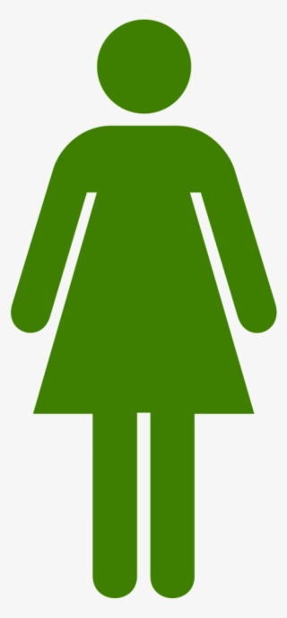 Stick Men And Women Clipart , Png Download - Female Toilet Sign