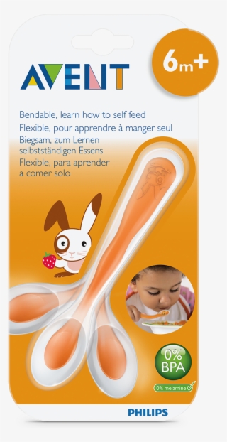 Bendable Learning Spoons 6m - Philips Avent