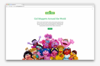 Voyager Culture Sesame1 - Sesame Street Girl Around The World