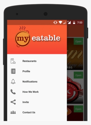 Myeatable In Your Mobile - Smartphone