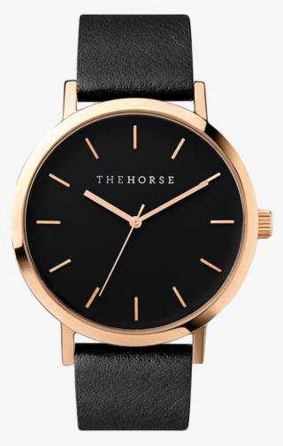 The Original - Horse Black And Gold Watch