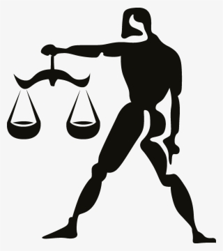 Zodiac Signs Silhouette Png - Signe Zodiaque Balance Homme