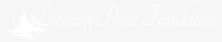 Listening Point Foundation - Accor Hotels White Logo