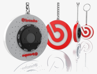 Brembo Disc Brake Keychain - Locket