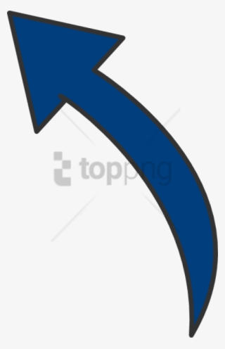 Free Png Curved Arrows Png Image With Transparent Background - Blue Curved Arrow Clipart