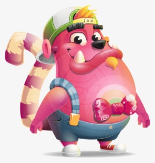 Funny Monster Character Animator Puppet - Cartoon