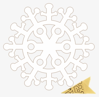 Click Here To Download Snowflake With Clear Background - Logo