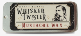 Wyatt Earp's Whisker Twister - Commemorative Plaque