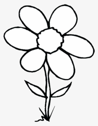 Largest And Collection Of Flower Clipart Images In - Black And White Picture Of Flower Clip Art