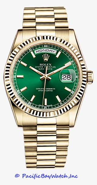Special New - Rolex Day Date Green Dial