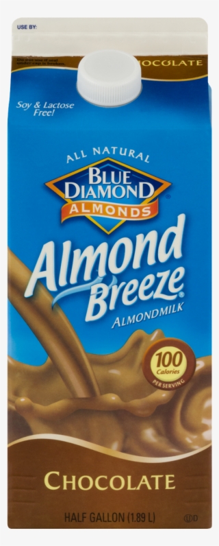 Blue Diamond Almonds Chocolate Almond Milk, Half Gallon - Blue Diamond Almond Milk