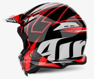 Airoh Terminator Open Vision Shock Red From Shop - Airoh Terminator 2.1