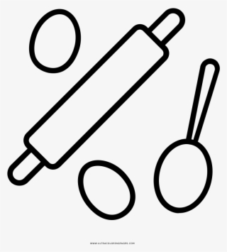 Cooking Utensils Coloring Page - Microscope Line Icon