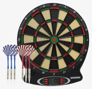 Ton Machine Soft Tip Electronic Dartboard - Winmau Ton Machine Dartboard Soft Tip