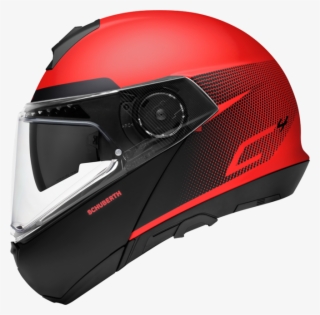 Motorcycle Helmet Clipart Solid Red - Schuberth C4 Spark Red