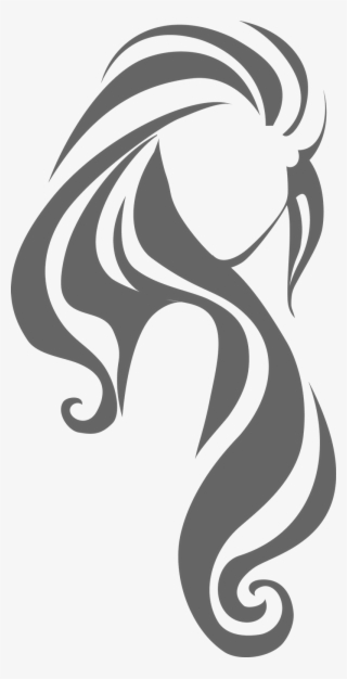 Hairstyle Long Salon Transprent Png Free Download Ⓒ - Hair Clipart Png