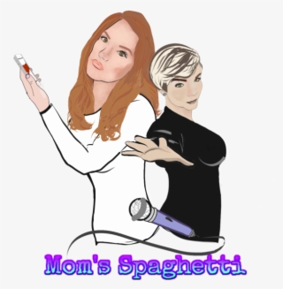 Mom's Spaghetti Podcast - Cartoon