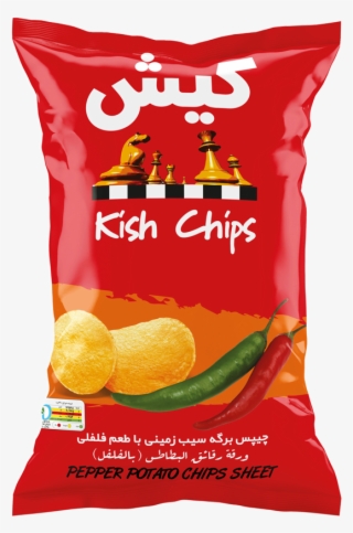 Kish Potato Chips Sheet Pepper - Maz Maz