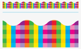 Cuadros De Colores - Cenefa Cuadros De Colores