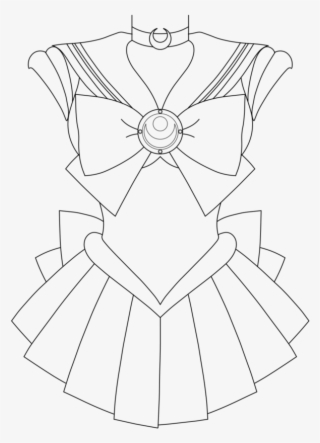 Coloriage Sailor Moon - Sailor Moon Dresses Drawing